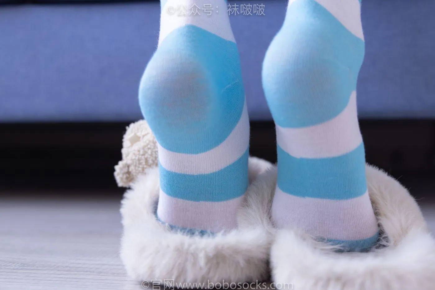 [BoBoSocks袜啵啵]NO.070 稚予-皮鞋、拖鞋、过膝袜、白棉袜 [148P]插图5